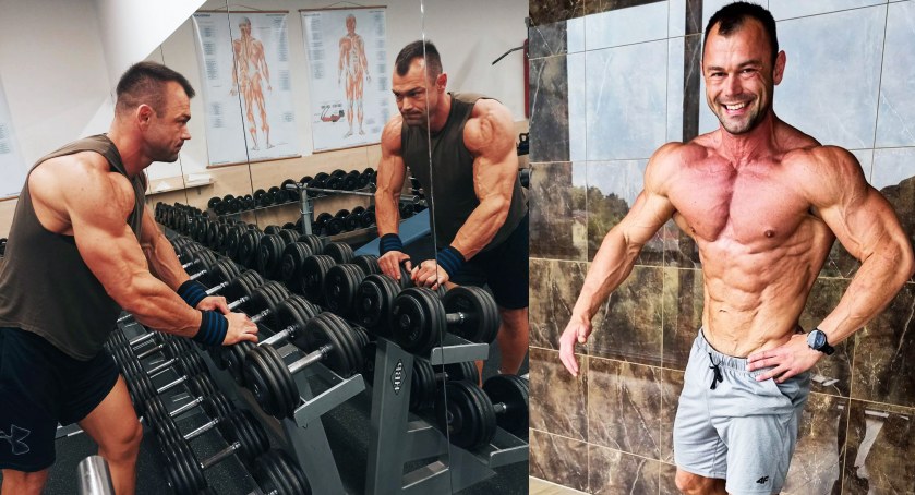 Na zdjęciach Damian Kluska, sportowiec z Sulmierzyc