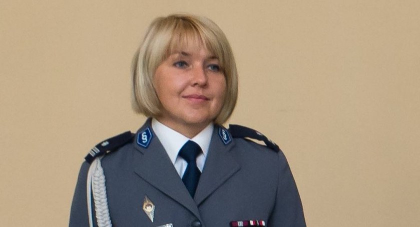 mł. insp. Monika Hurko-Nesterowicz pokieruje wieluńską komendą fot.: arch. policji