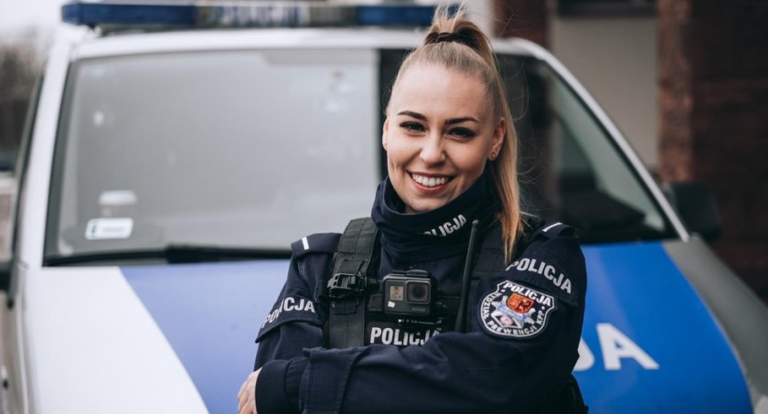 St. post. Żaneta Dulska podkreśla, że serial o policjantach pokaże, że mundurowi to także zwyczajni ludzie i jak wszyscy mierzą się z różnymi problemami  fot.: archiwum prywatne 