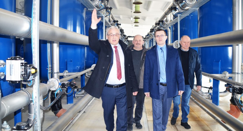 Zdjęcia z hydroforni w Dębowcu, gmina Strzelce Wielkie