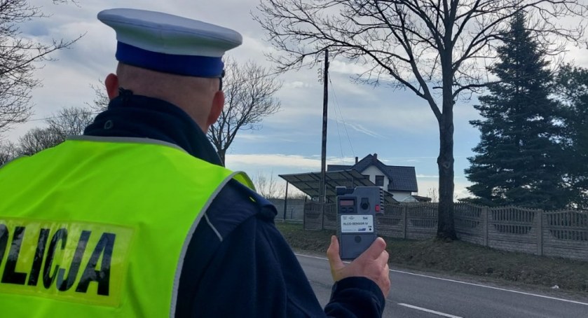34-latkowi grozi nawet 2 lata więzienia za jazdę pod wpływem alkoholu fot.: KPP Pajęczno