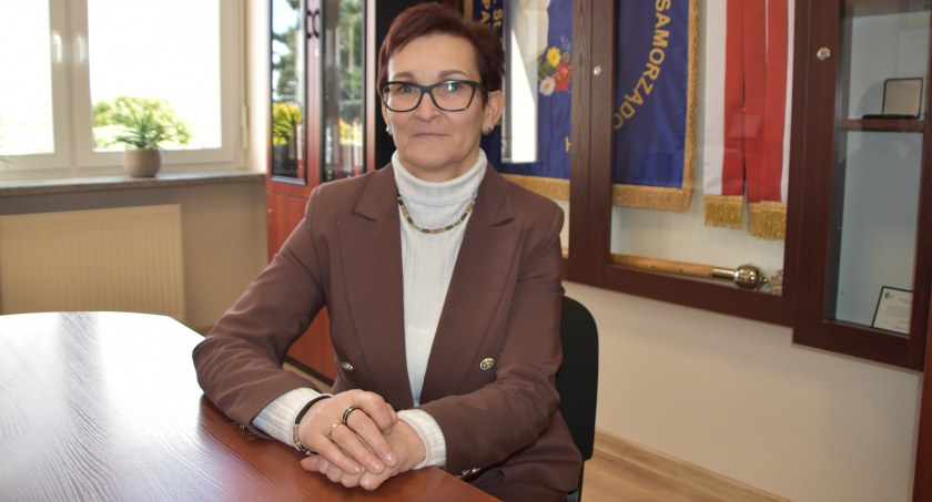 1.	Dyrektorka Dorota Hanas cieszy się, że wciąż poprawiają się warunki pobytu dzieci w przedszkolu w Popowicach fot.: Katarzyna Cieślik 