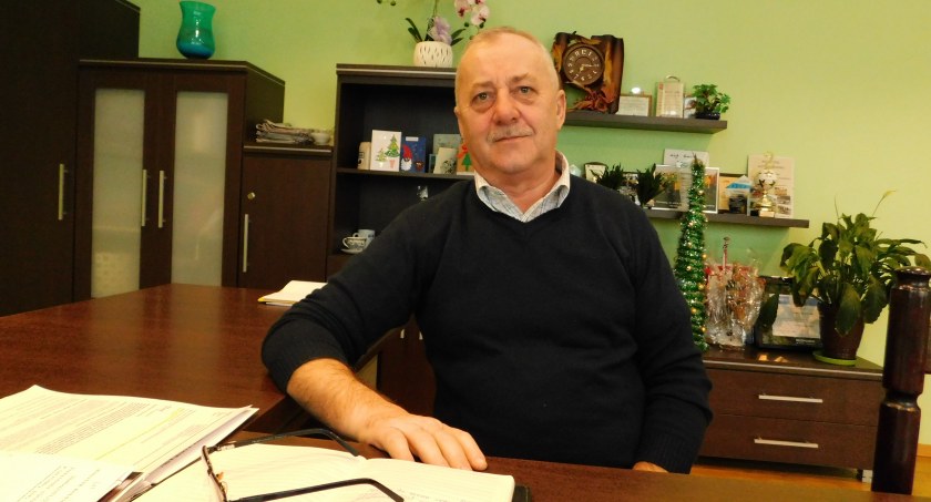 Przewodniczący rady gminy Ostrówek, Andrzej Wojewoda, zdecydował o odrzuceniu wniosku Łukasza Pawlika MaL fot.: Magdalena Lizurej