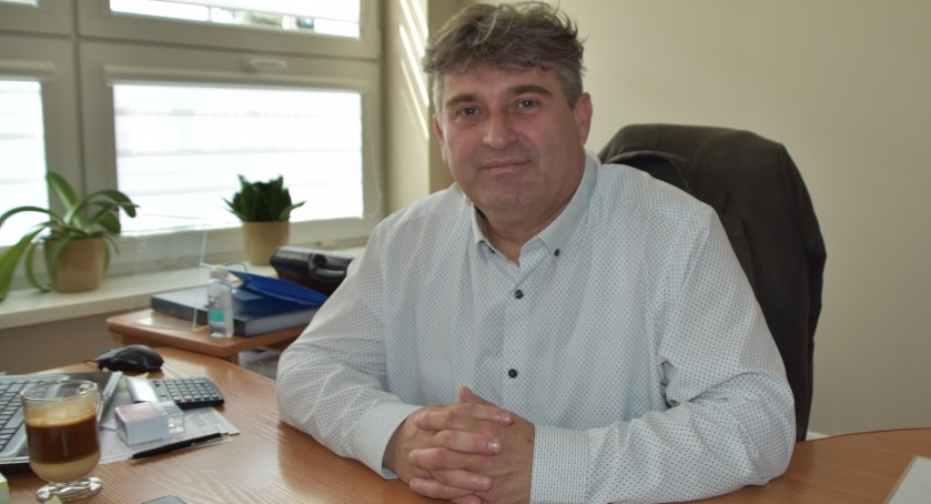 Wójt Mariusz Mielczarek liczy, że w kolejnym przetargu uda się już wyłonić wykonawcę budowy hydroforni w Chorzewie  fot.: Katarzyna Cieślik 
