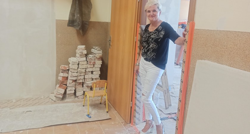 Zdjęcie Marzeny Kowalskiej, dyr. SP w Bieniądzicach