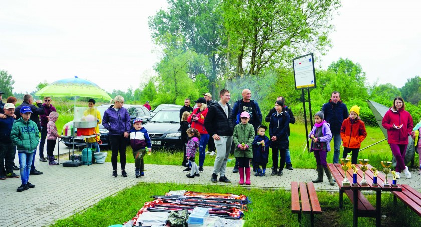 Najlepsza trójka zawodów (I) Bartek Hałaczkiewicz, (II) Wiktor Stangreciak, (III) Olga Kuśmierek fot. Mateusz Zimoń