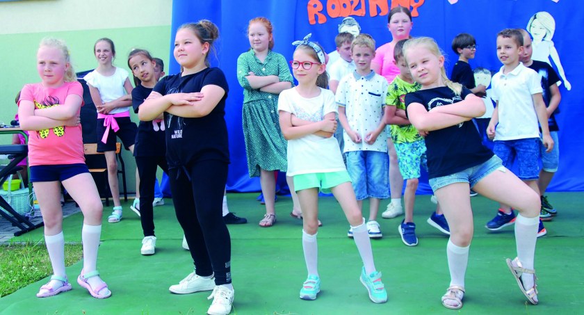 Swoje umiejętności zaprezentowało koło gitarowe, przygotowane do występu przez Dominikę Brożynę fot.: Sławomir Rajch (wszystkie)
