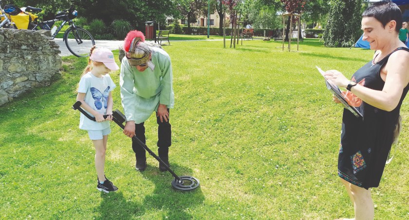 Na odwiedzających piknik, zorganizowany przez Kościół Adwentystów Dnia Siódmego, czekało sporo stoisk, gdzie można było wziąć udział w różnego rodzaju warsztatach fot.: Magdalena Lizurej