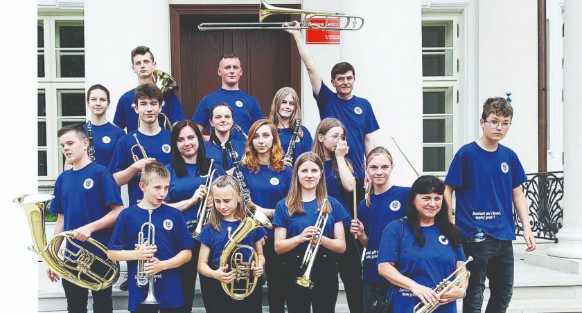 Czarnożylska Orkiestra Dęta z kapelmistrz Ireną Siorek na czele  fot.: archiwum orkiestry