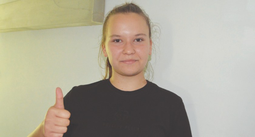 Dla Julii Mostowej start w tej olimpiadzie był kolejnym doświadczeniem. Ocenia je pozytywnie fot.: Elżbieta Wodecka 