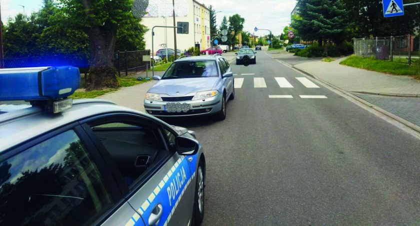 Do wypadku doszło na oznakowanym przejściu dla pieszych  fot.: Komenda Powiatowa Policji w Wieruszowie 
