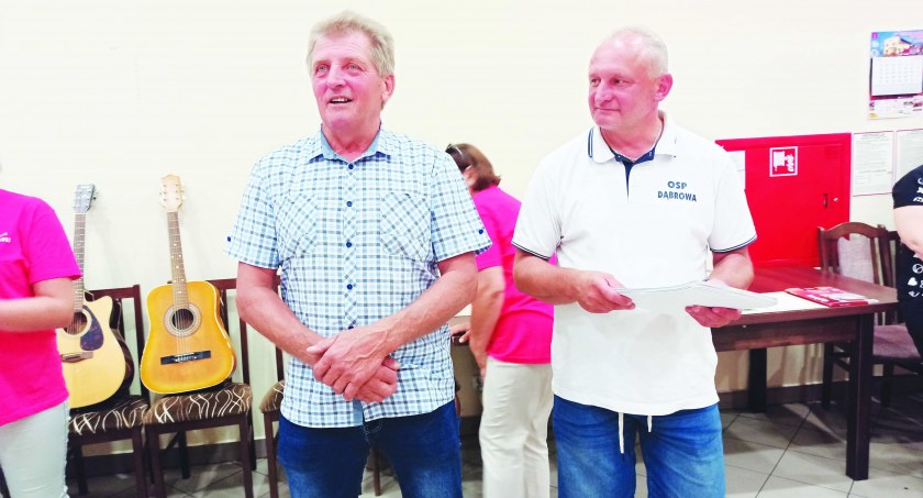 Organizator strażackiego obozu nie mógł się nachwalić grupy kolonistów, jak zaznaczał współpraca z młodzieżą układała się znakomicie fot.: Magdalena Lizurej