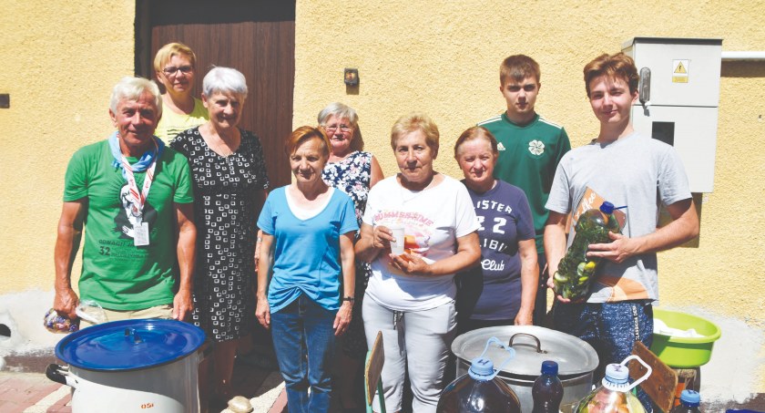 Mieszkańcy Raduczyc tradycyjnie już przygotowali posiłek dla pielgrzymów z diecezji koszalińsko-kołobrzeskiej fot.: Katarzyna Cieślik 