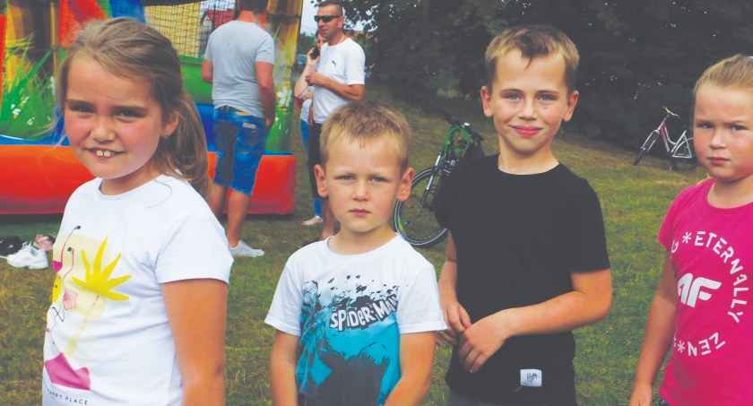 W Bieńcu dzieci zapoznawały się z zawodem strażaka poprzez zabawę fot.: Magdalena Lizurej