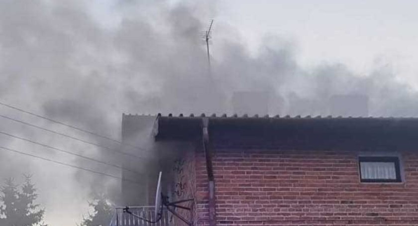 Ogień został prawdopodobnie zaprószony przez domownika fot.: arch. OSP Konopnica