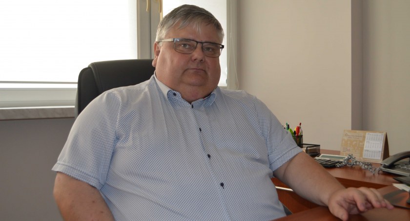 Dla naszej gminy ukraińscy uchodźcy nie są problemem – mówi wójt Grzegorz Maras fot.: Elżbieta Wodecka 