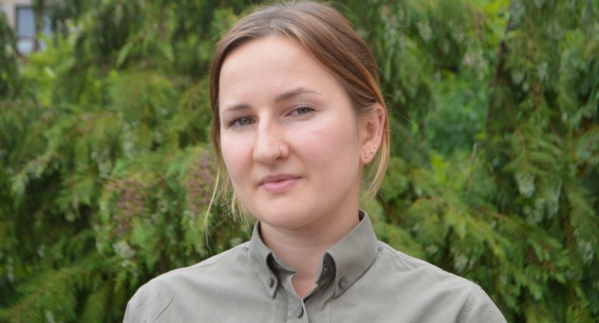 Maria Poznerowicz zachęca do noclegów w lesie. Przypomina jednak o przestrzeganiu obowiązujących zasad/fot.: Ela Wodecka 