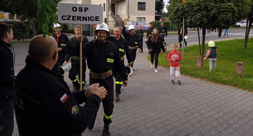 Drużyny męskie na wojewódzkich zawodach reprezentowali druhowie z Czernic fot.: arch. Marta Jegers