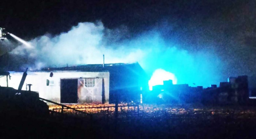 W akcji wzięło udział siedem zastępów straży fot.: OSP Strzelce Wielkie fot.: OSP Marzęcice