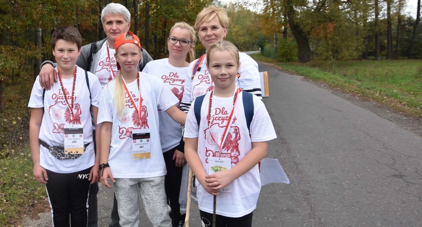 W II marszu niepodległości w 2019 r. uczestniczyło ponad 60 osób fot.: Katarzyna Cieślik 