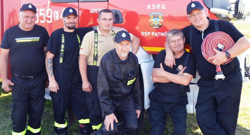 Zdjęcia z zawodów strażackich oldbojów w Kamionce, w gminie Pątnów