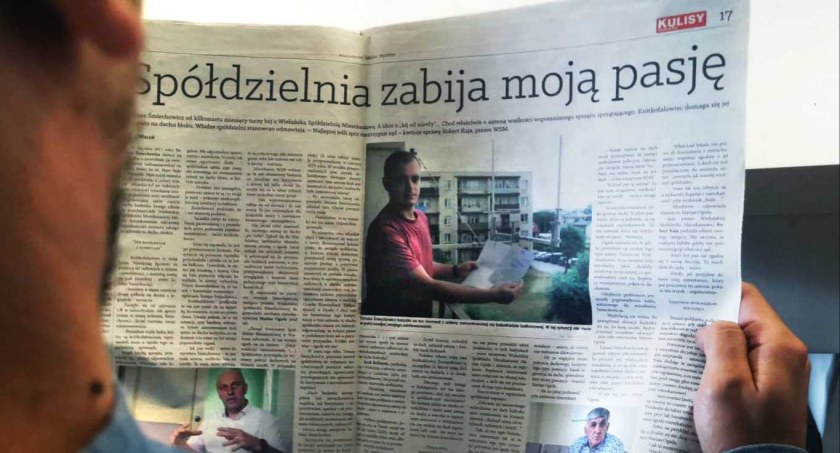 Artykuł Sławomira Rajcha „Spółdzielnia zabija moją pasję” poruszył środowisko krótkofalowców w całej Polsce fot.: Wiktor Bonowicz
