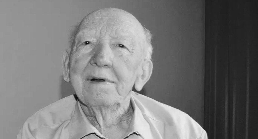 Pan porucznik Józef Pacholak umarł w wieku 96 lat  Fot.: Elżbieta Wodecka 