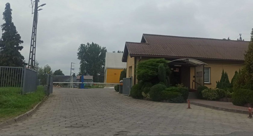 56-latek z pracy trafił do szpitala. fot.: Magdalena Lizurej