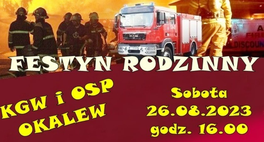 Zdjęcie plakatu Festyn Rodzinny w Okalewie 
