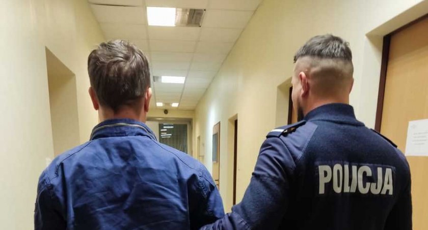 43-latkowi z Wieruszowa postawiono zarzut usiłowania zabójstwa swojej siostry   Fot.: Komenda Powiatowa Policji w Wieruszowie