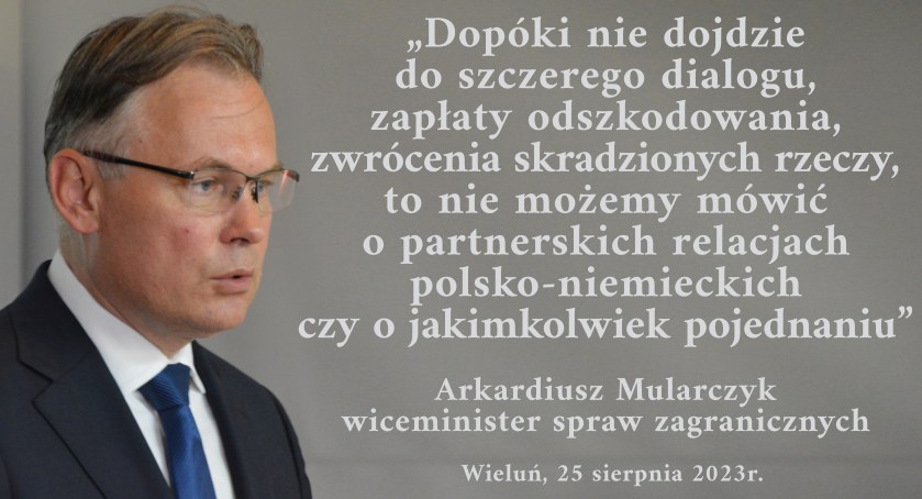 Zdjęcia ze spotkania wiceministra spraw zagranicznych Arkadiusza Mularczyka z mieszkańcami Wielunia i okolic / fot.: Sławomir Rajch