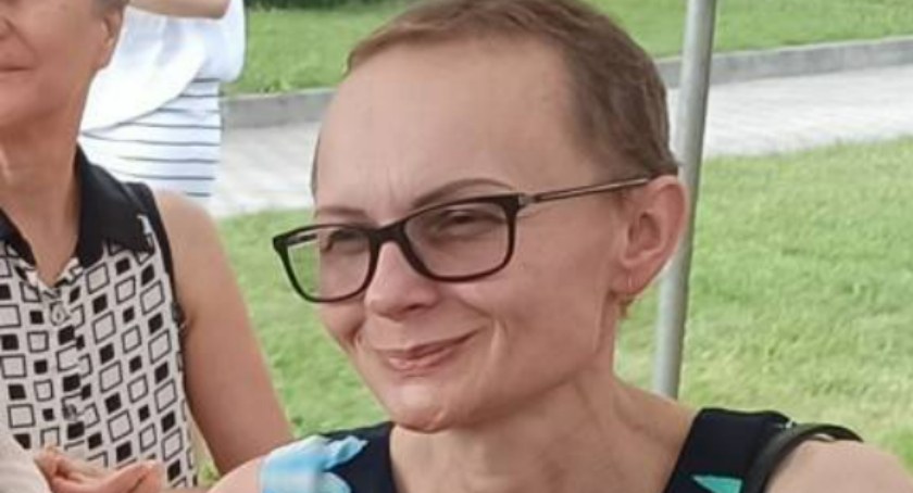 Zdjęcie Wioletty Ignasiak, która zbiera pieniądze na leczenie/fot.: Magdalena Lizurej