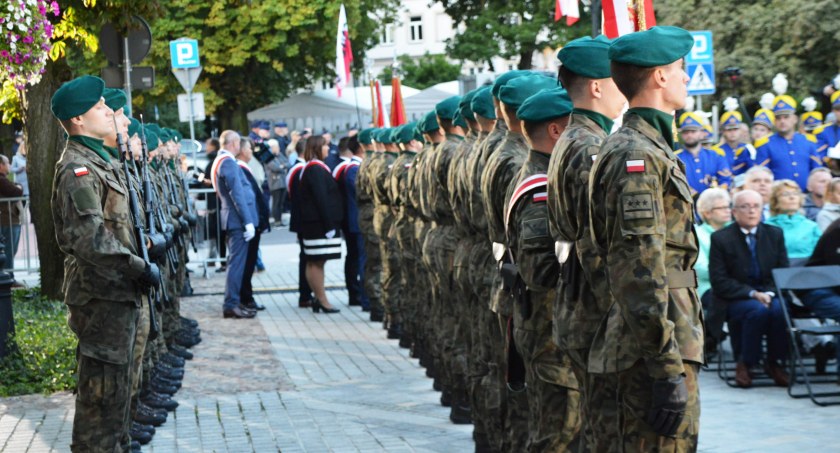 Zdjęcia z obchodów 84 rocznicy wybuchu II wojny światowej w Wieluniu / fot.: Sławomir Rajch