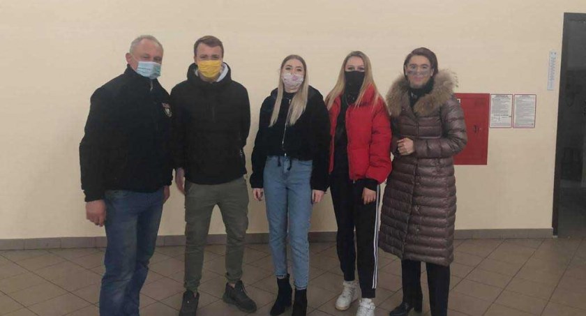 Realizacja filmów instruktażowych jest wspólnym pomysłem dąbrowskich strażaków i wieluńskiego magistratu fot.: OSP Dąbrowa