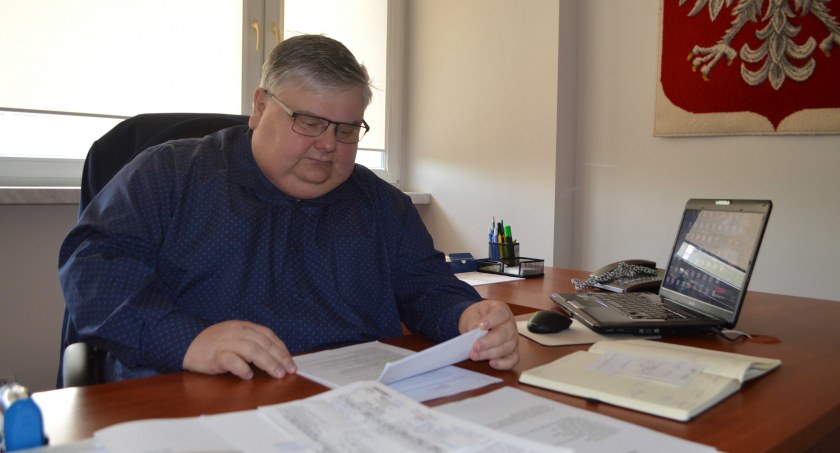 Jeśli na tę inwestycję uzyskamy dofinansowanie, wówczas nie będziemy musieli na nią zaciągać pożyczki – mówi wójt Grzegorz Maras  fot.: Elżbieta Wodecka 