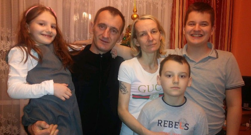 Rodzina Ciężkich po bardzo trudnych przeżyciach, dzięki ludziom dobrej woli, rozpoczyna nowy etap swojego życia  fot.: archiwum prywatne  