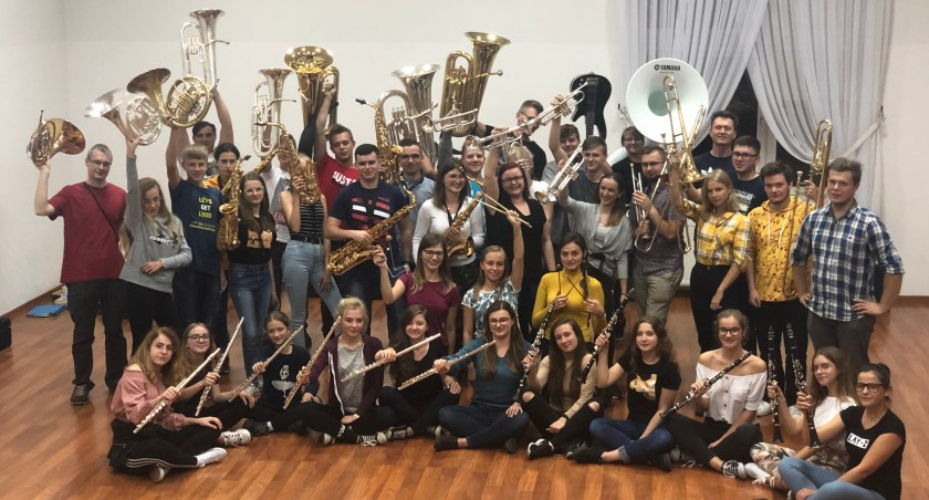 Młodzieżowa Orkiestra Dęta Gminy Rząśnia należy do najliczniejszych w naszych powiatach fot.: archiwum Młodzieżowej Orkiestry Dętej Gminy Rząśnia 