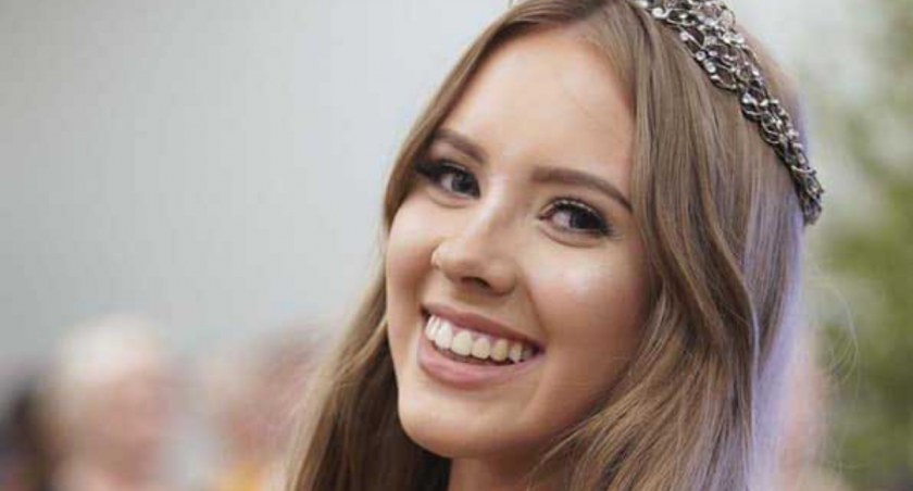 Spośród wcześniej wybranej 20-stki najpiękniejszych kobiet podczas finałowej gali Miss Polonia najpierw jury wyłoniło dziesiątkę, w której Wiktoria Solecka już się niestety nie znalazła Fot.: archiwum prywatne