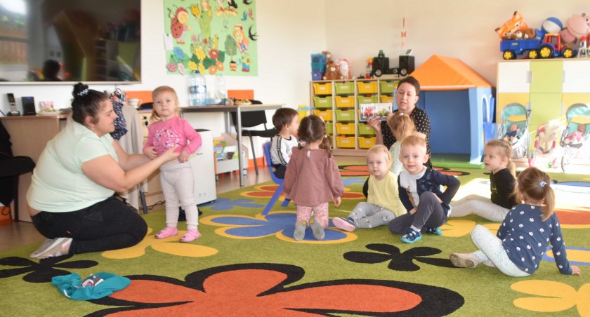 Każda z grup wiekowych, w sumie jest ich 5, ma swoją salę w żłobku fot.: Katarzyna Cieślik