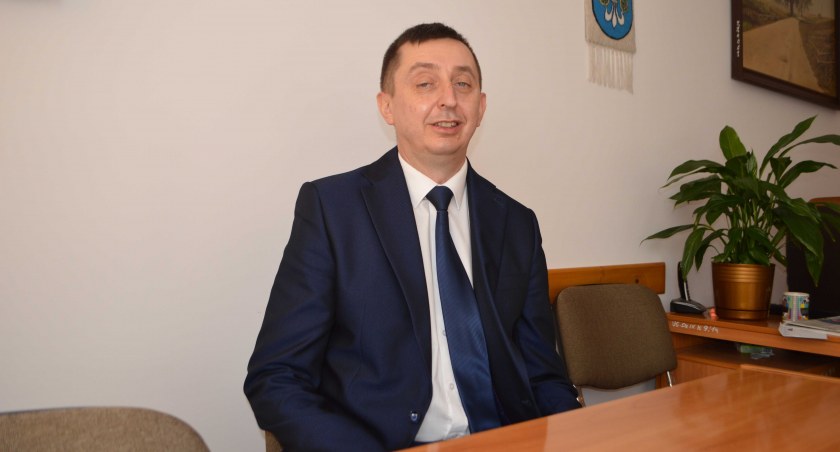 Zainteresowanie odnawialnymi źródłami energii w naszej gminie jest bardzo duże – mówi wójt Leszek Gierczyk  fot.: Elżbieta Wodecka 