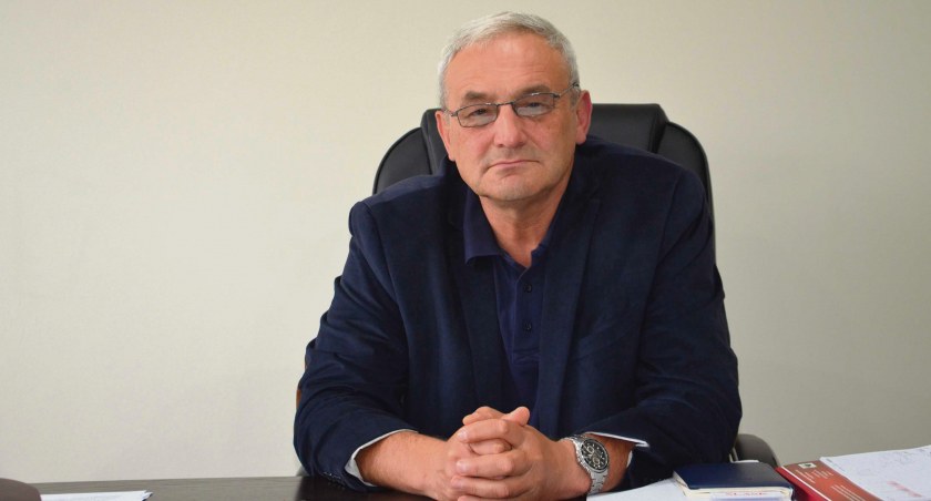 - Wójt Strzelec Wielkich, Marek Jednak, podkreśla, że sporą część kosztów modernizacji hydroforni pokryją środki zewnętrzne. fot.: arch. „Kulis…”