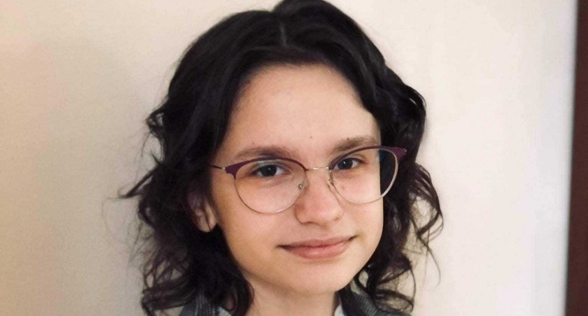 Magdalena Maciołek z Raciszyna wyśpiewała pierwsze miejsce w swojej kategorii wiekowej, wykonując utwór ,,Noel’’ fot.: archiwum prywatne