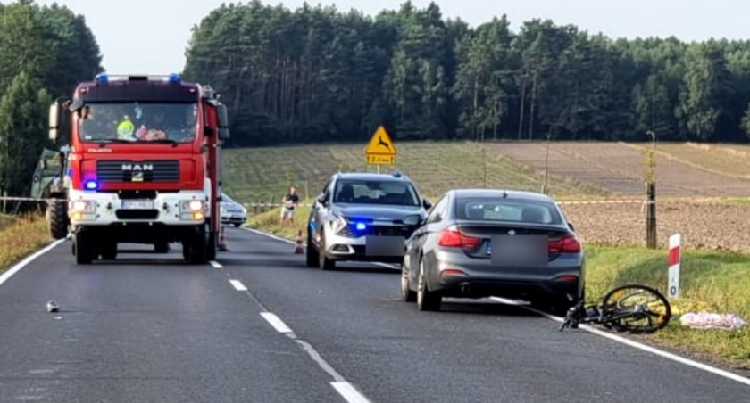 Na zdjęciu miejsce tragicznego wypadku / Fot. KPP Piotrków Trybunalski 