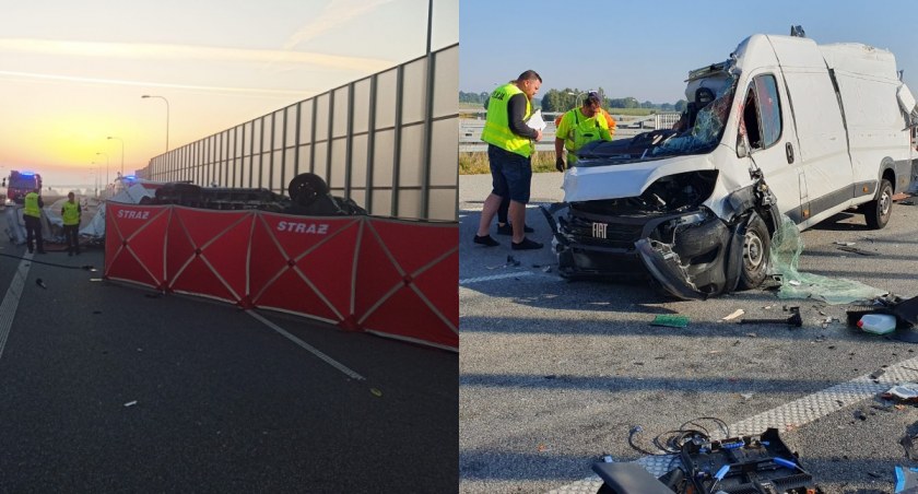 Na zdjęciu miejsce tragicznego wypadku / Fot. Facebook / OSP Marzenin 