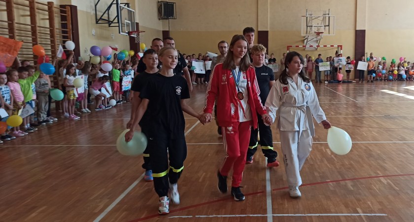 Zdjęcie Sandry Wyrembak, złotej medalistki światowych igrzysk taekwondo/fot.: Magdalena Lizurej