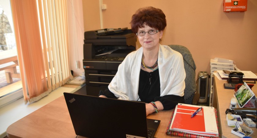 Mirosława Kłobus przypomina, że jej głównym założeniem, jako dyrektora, była kontynuacja dorobku i starań poprzedniczki Krystyny Nawojskiej fot.: Katarzyna Cieślik 