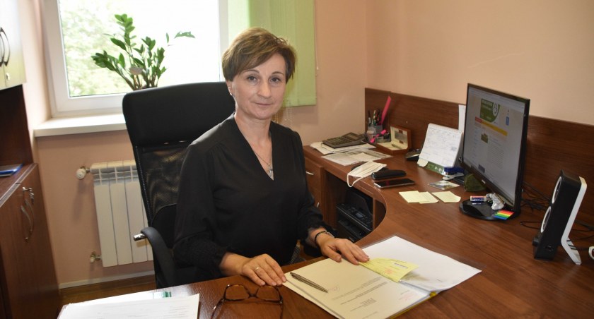 Iwona Napieraj podkreśla, że w Urzędzie Gminy Pątnów została bardzo pozytywnie zaakceptowana i przyjęta fot.: Katarzyna Cieślik
