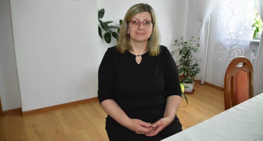 Bożena Urzyńska przyznaje, że chce rozwijać wioskę, tak jak ludzie będą tego chcieli  fot.: Katarzyna Cieślik 