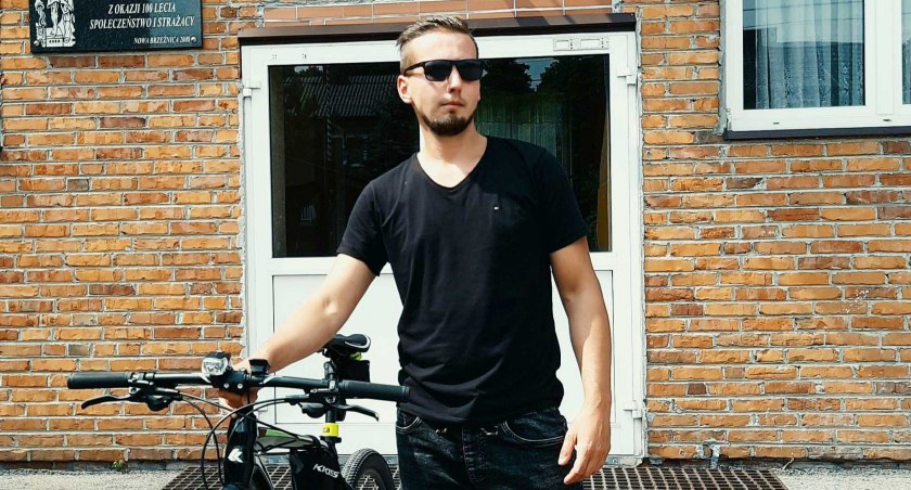 Przemysław Janus pobił rekord Polski w jeździe rowerem MTB w ciągu 24 godzin. Teraz marzy o pobiciu rekordu Guinnessa fot.: archiwum prywatne