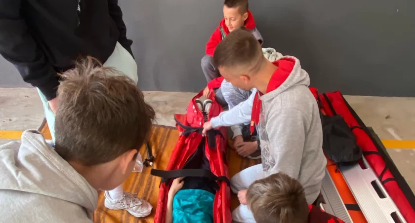 Na zdjęciu fragment sobotniego spotkania / Fot. Facebook / OS